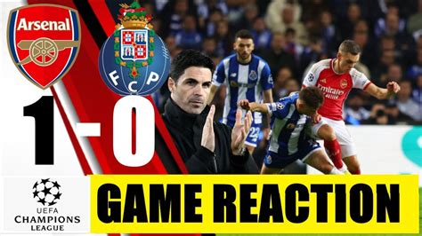 Arsenal 1 0 Fc Porto Champions League Highlights Arsenal Vs Fc Porto