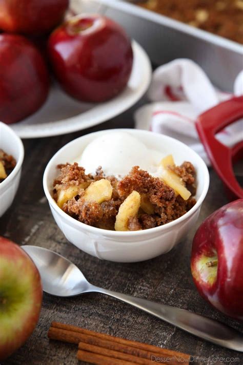 Apple Brown Betty Dessert Now Dinner Later