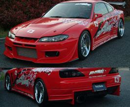 EDGE NISSAN S15 WIDE BODY KIT Vertex USA 49 OFF