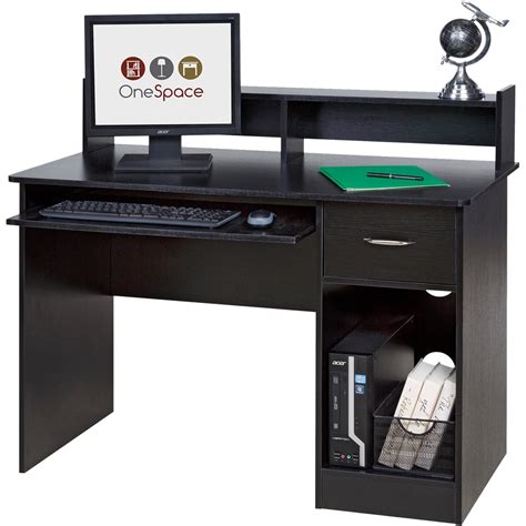 Best Buy: OneSpace Computer Desk Black 50-LD0105