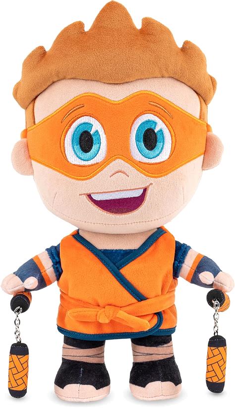 Amazon NINJA KIDZ TV Official Merch Posable Plush Paxton