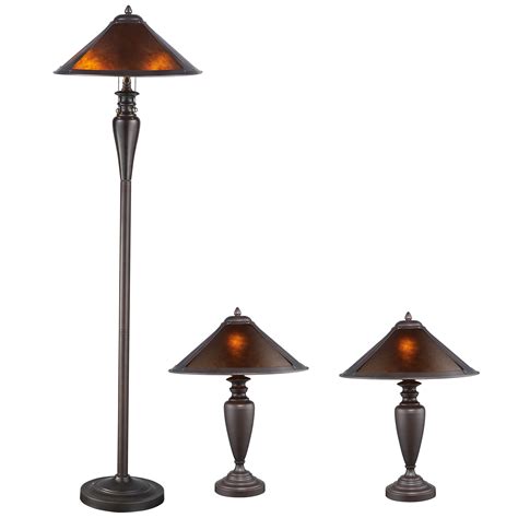 Dynamicway Serena Ditalia 3 Piece Table And Floor Lamp Set And Reviews