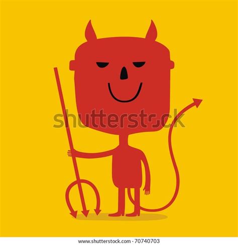 Devil Pitchfork Stock Vector Royalty Free 70740703 Shutterstock