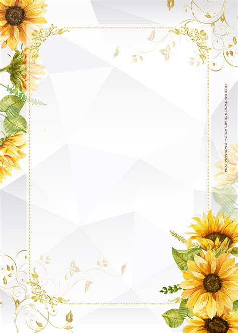 Golden Designs For Golden Yellow Wedding Invitation Background That