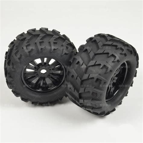 Pre Glued 4pcs 18 Monster Truck Wheelsandtire Set Tyre For Hpi T Maxx 3