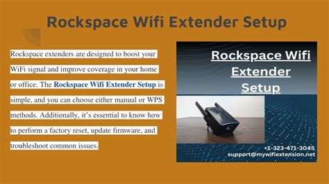 PPT Rockspace Wifi Extender Setup PowerPoint Presentation Free