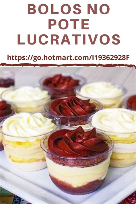 Bolos No Pote Lucrativos Em 2020 Bolo De Pote Melhores Receitas