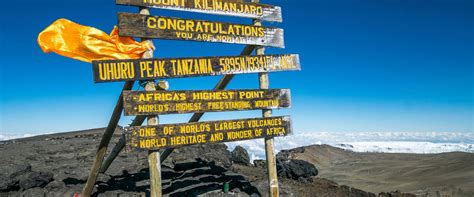 Kilimanjaro Summit Sign