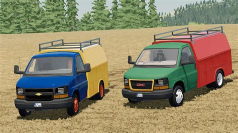 2006 Gmc Savanachevrolet Service Truck V1000 Fs25 Fs22 Mod