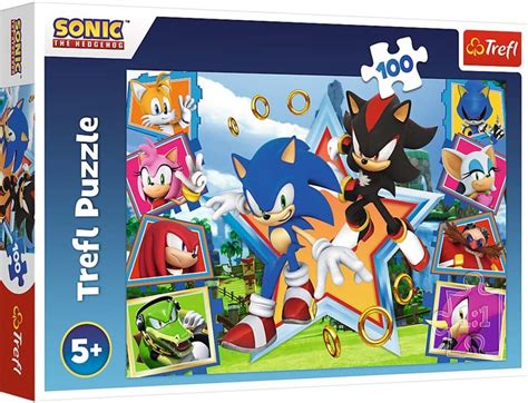 Trefl Puzzles Meet Sonic Sega Sonic The Hedgehog Oku