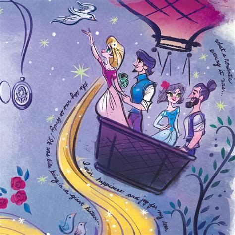 Believe In Magic — Rapunzel’s Journal 🎨 Disney Princess Art Tangled Pictures Disney Art