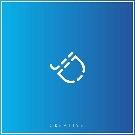 Jd Creative Ltimo Dise O De Logotipo Premium Vector Creative Logo