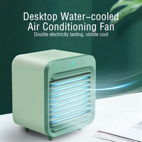 2024 New Mini Portable Usb Chargeable 3 Gear Air Conditioner Cooler Fan