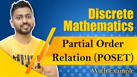 Partial Order Relation Poset In Discrete Mathematics Youtube