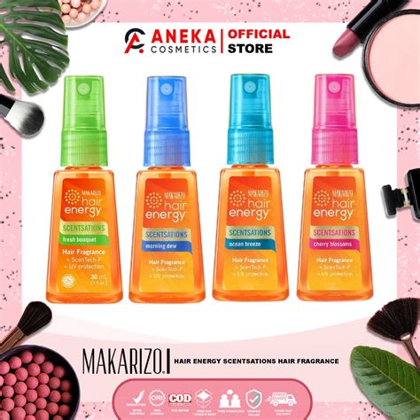 Jual MAKARIZO HAIR ENERGY SCENTSATIONS HAIR FRAGRANCE 30ML Shopee