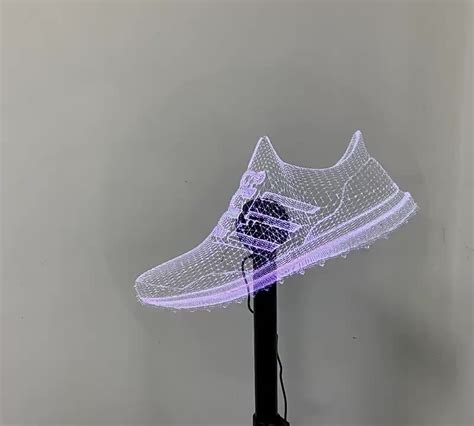 Naked Eye 3d Holographic Projector Led Stereo Rotating Levitation