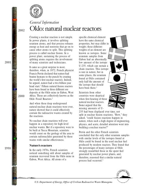 Oklo | PDF | Nuclear Reactor | Uranium