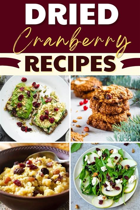 30 Easy Dried Cranberry Recipes Insanely Good