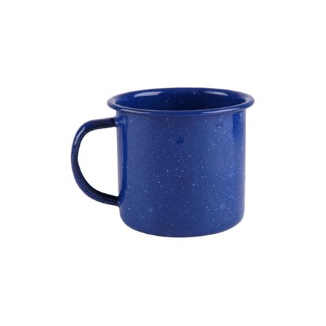 Blue Enamel Coffee Mug