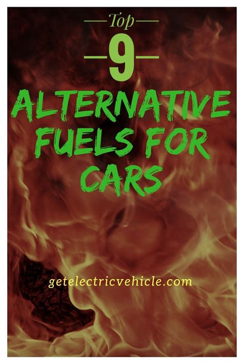 List Of The Best 10 Alternative Fuels For Cars That Could Replace