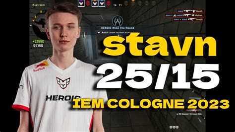 CSGO POV Heroic Stavn 25 15 Vs Monte OVERPASS IEM Cologne 2023