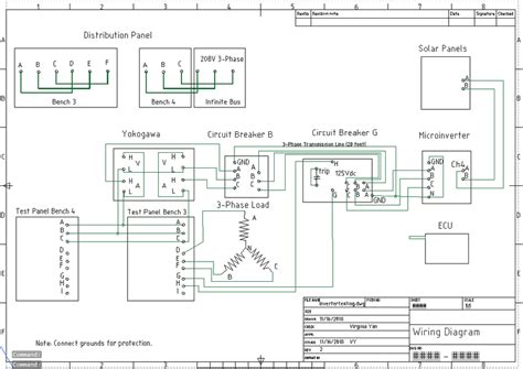 Wiring Diagram for Solar Microinverter Initial Testing | Download ...