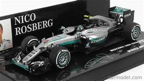 MINICHAMPS 410160006 Scale 1 43 MERCEDES GP F1 W07 HYBRID AMG