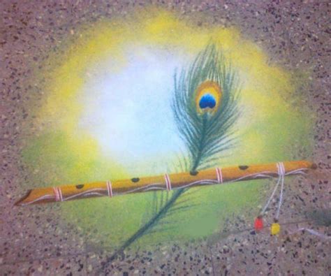 Krishna Rangoli Designs for Janmashtami | LivingHours