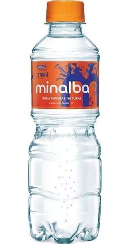 Pack 12 Água Mineral Natural Gás Minalba Garrafa 310ml MercadoLivre