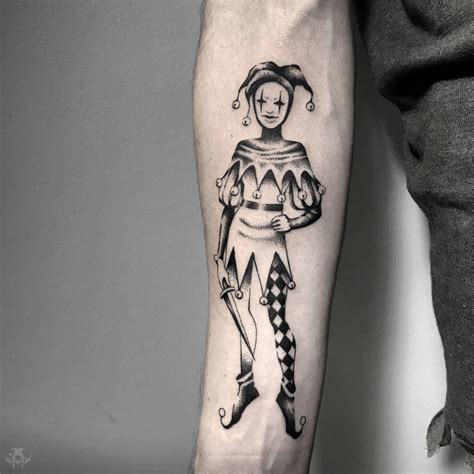 Happy Jester Tattoo