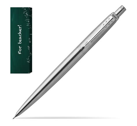 Parker Jotter Stainless Steel Chrome Colour Trim Mechanical Pencil In