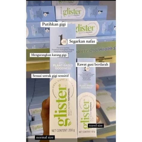 Ubat Gigi Glister Multi Action Toothpaste Amway Shopee Malaysia