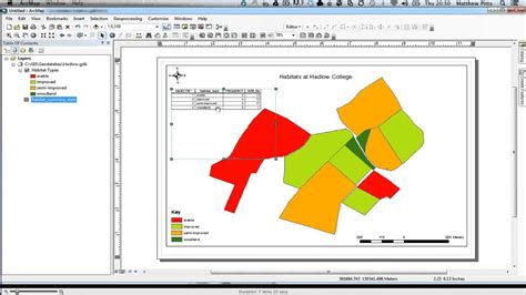 Adding Tables To Arcmap Layouts Youtube