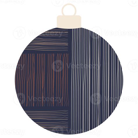 Christmas Bauble Ball Boho Style Png