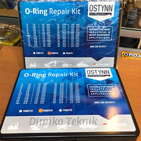 Jual Oring Kit Set Jis Nbr Merk Ostynn Blue Biru Jakarta