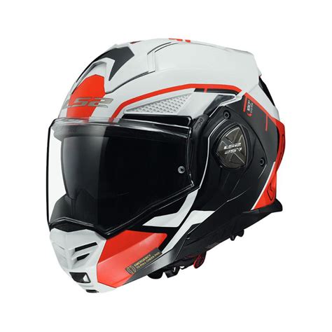 Casco Ls Ff Advant X Metryk White Red