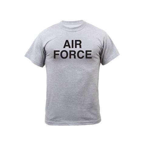 Air Force PT T-shirt Grey - Omahas Army Navy Surplus