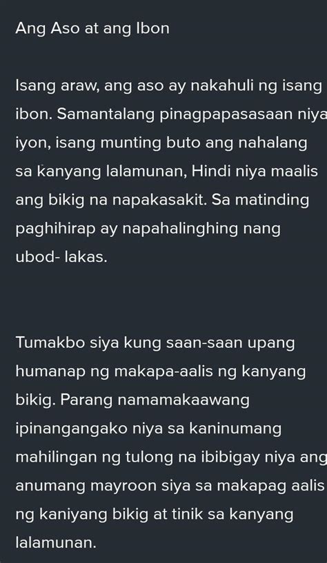 Gumawa Ng Isang Parabula Gumawa Ng Sariling Brainly Ph