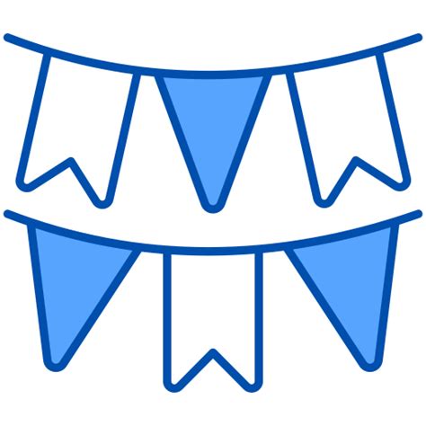 Pennants Generic Blue Icon