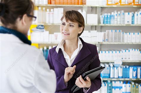 Pharmaceutical Sales Representative Stock Image C021 4277 Science