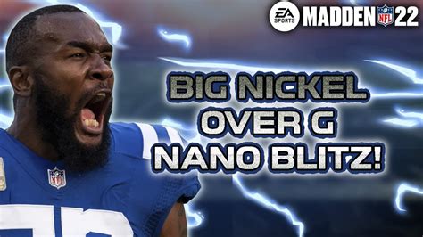 BEST DEFENSE IN MADDEN 22 BIG NICKEL OVER G NANO BLITZ MADDEN 22