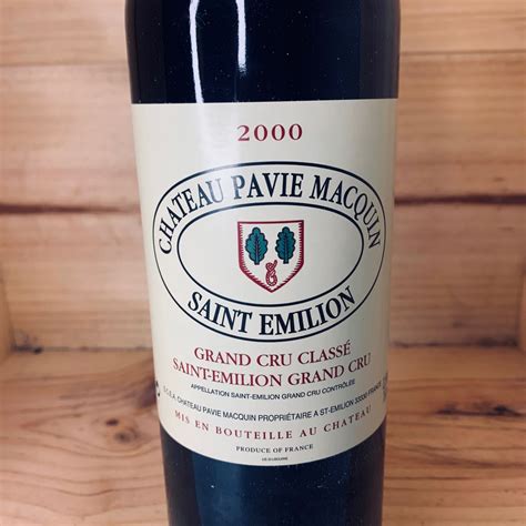 2000 Château Pavie Macquin Saint Emilion 1er Grand Cru Catawiki