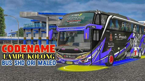 CODENAME BUS SHD ORI BUSSID YouTube