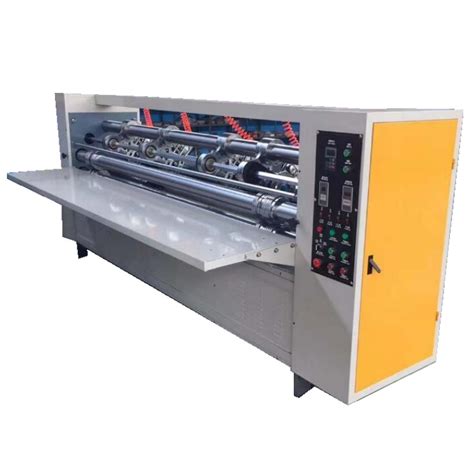 Carton Box Slitting Machine Semi Auto Corrugated Cardboard Thin Blade