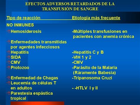 BENEFICIOS Y RIESGOS DE LA TRANSFUSION DE SANGRE