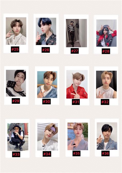 Han Jisung Polaroids Stray Kids Han Etsy