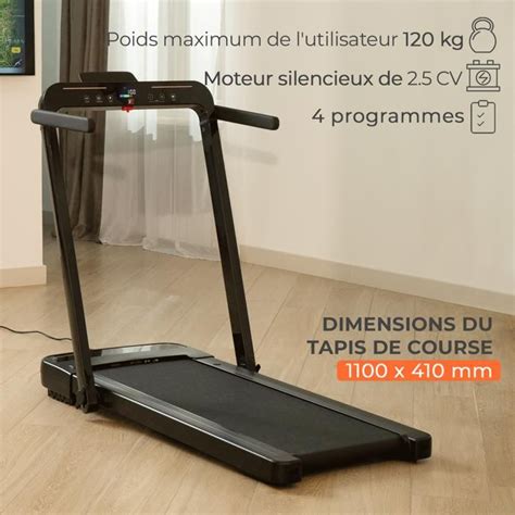 YM Tapis De Course Électrique Pliable Next 6000 16 km h 2 en 1 Super