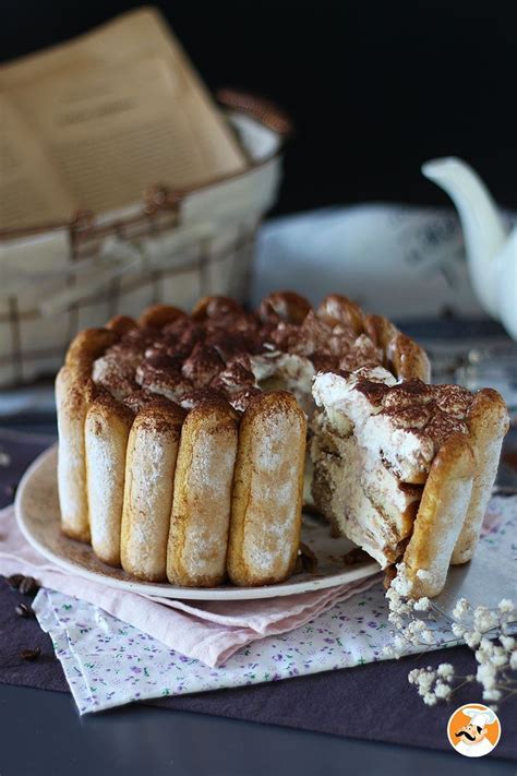 Charlotte façon tiramisu délicieuse et sans oeufs Recette Ptitchef