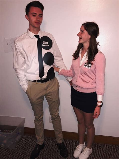 Jim & Pam Halloween Costume - The Office | Couples costumes, Halloween ...