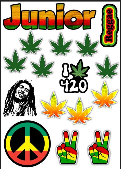 Bolos Bob Marley Bob Marley Cakes Cannabis Indoor Garden Reggae